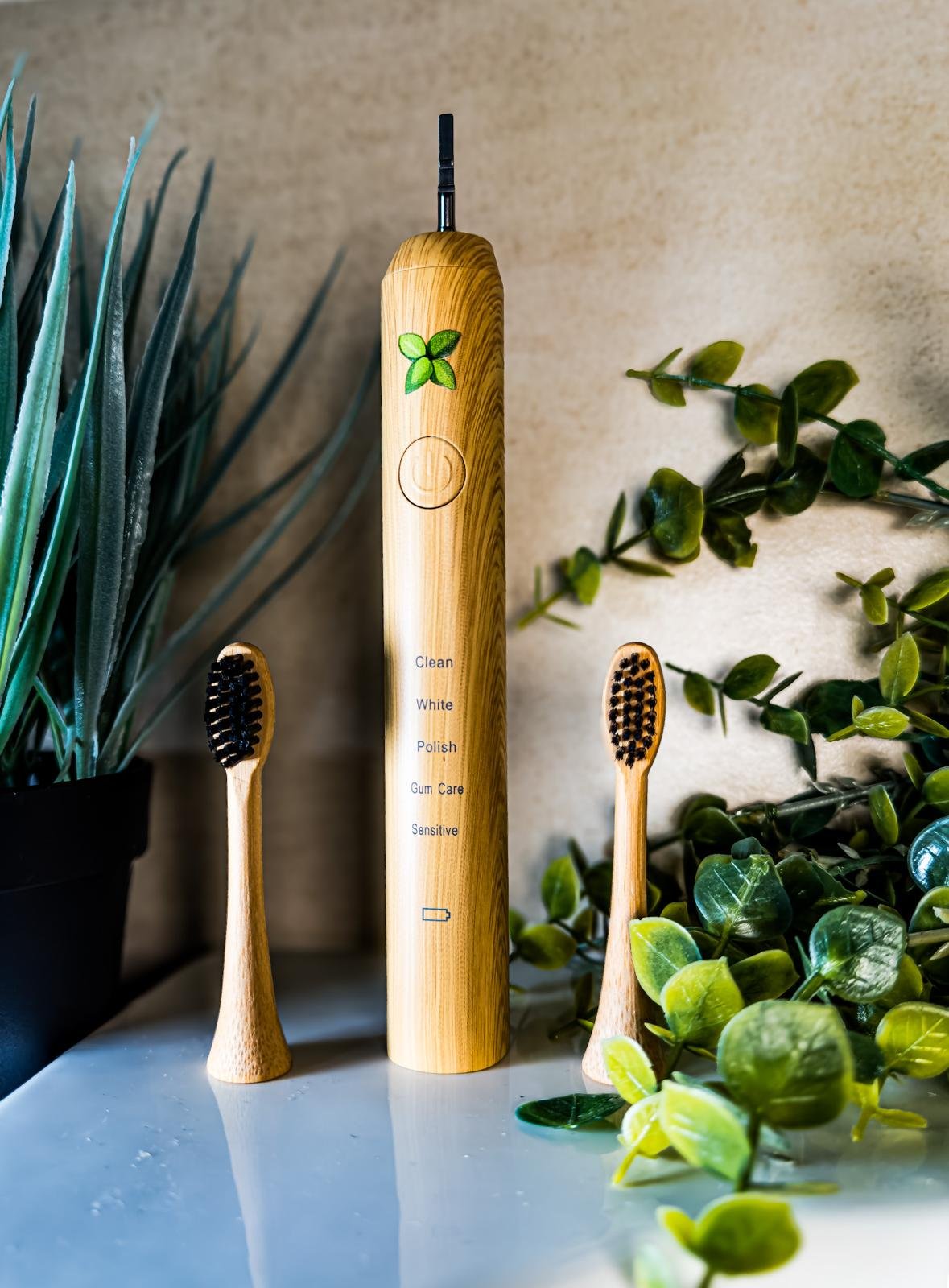  Back to Nature Bamboo Electric Toothbrush 