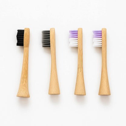 Bamboo Electric Toothbrush replacement heads sonicare compatible 4 pack