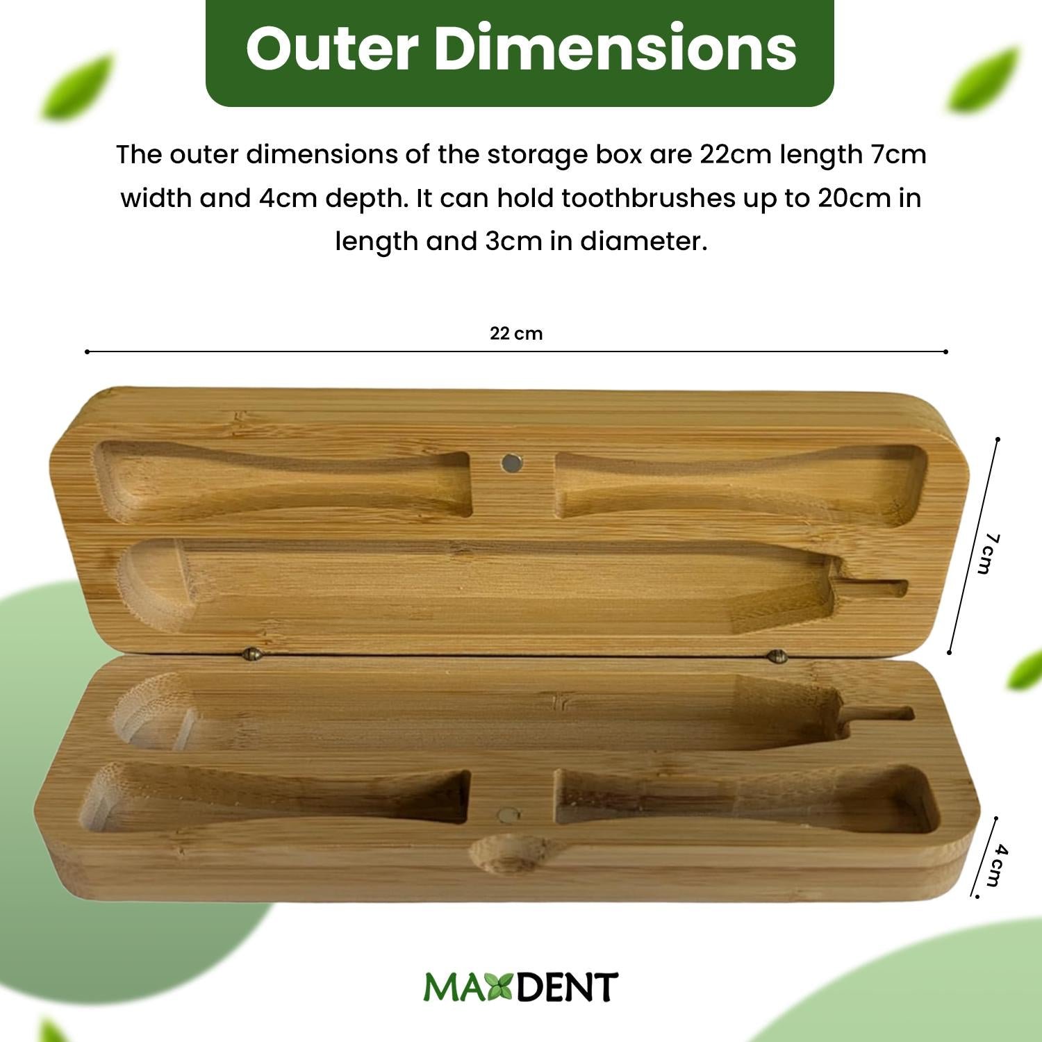 View details for Bamboo Storage/travel box for electric toothbrush. Sonicare and IPX-7 Compatible 