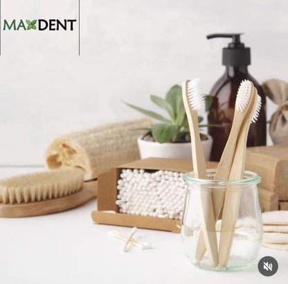 Maxdent Bamboo toothbrush 6 units