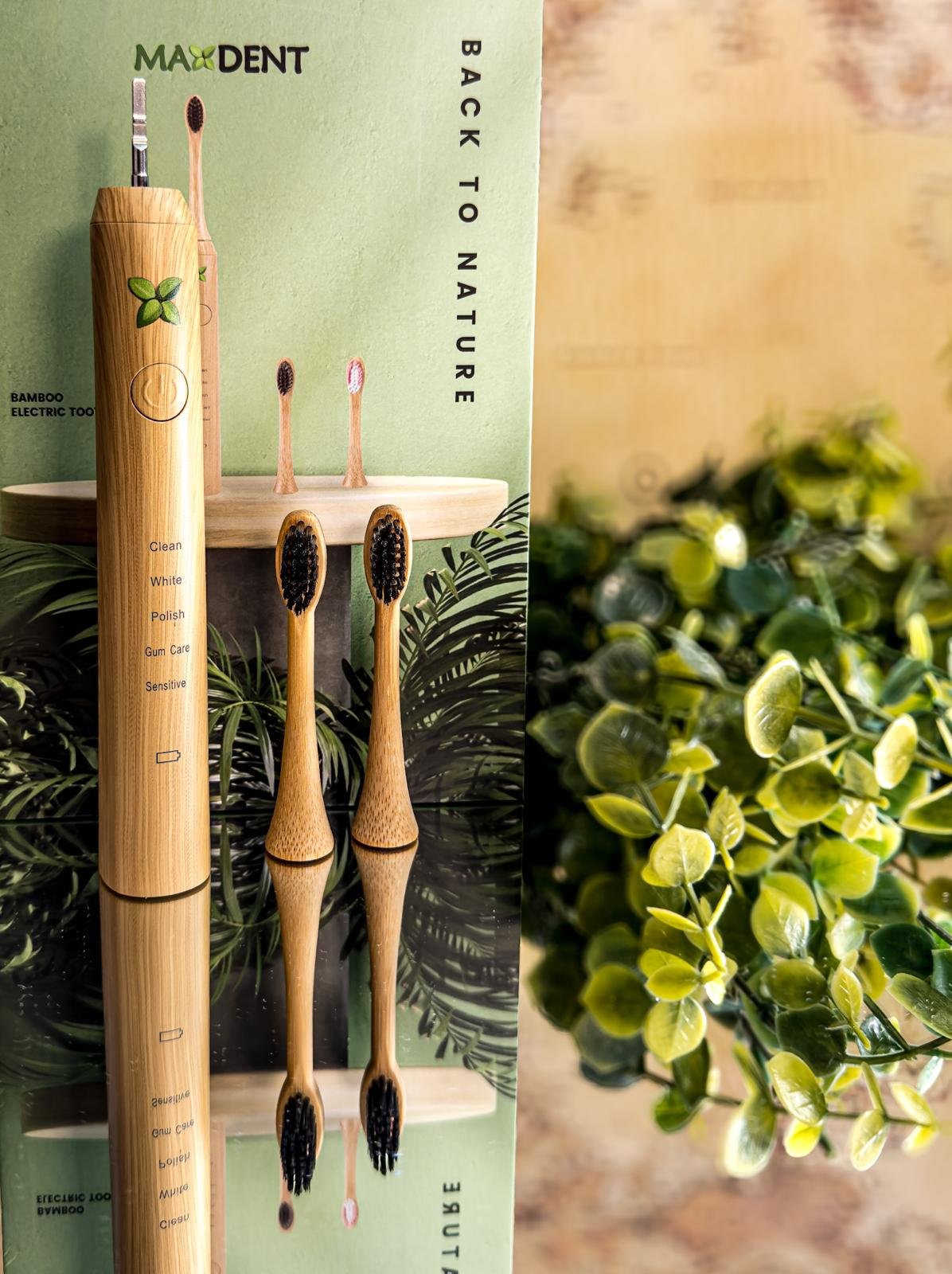  Back to Nature Bamboo Electric Toothbrush 